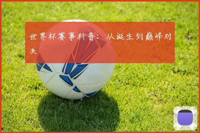 世界杯赛事科普：从诞生到巅峰对决